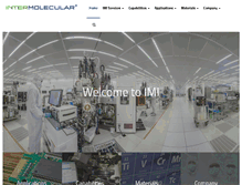 Tablet Screenshot of intermolecular.com